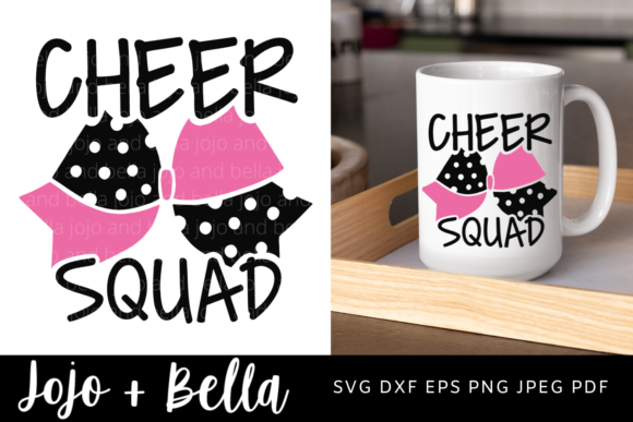 Cheer Squad Svg for Marketing and Branding