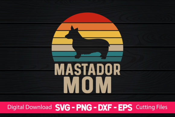 Mastador Mom Graphics for Crafts and Branding