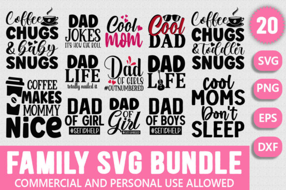 Mom,Dad,Familly SVG Bundle Vol 3 Review