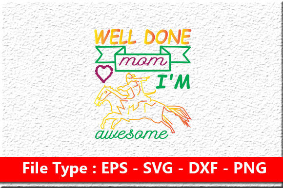 Mom Design Graphics for Crafts and Local Branding