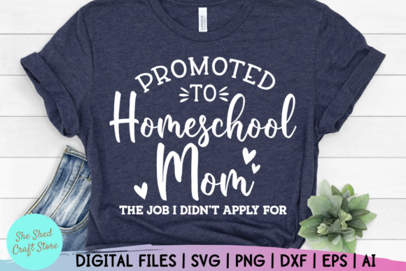 Promoted to Homeschool Mom - Quarantine Embroidery Design Review