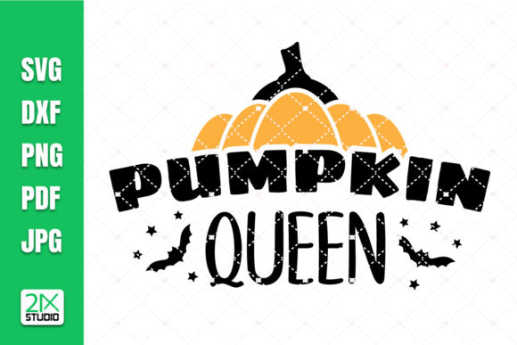 Pumpkin Queen SVG: A Halloween Graphic for Creative Projects